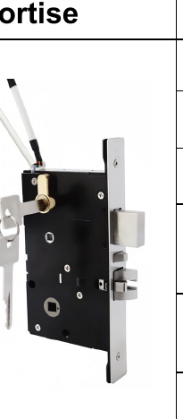 Serrure connectee TTM865 - TThotel / TTLock avec clavier a code (carte + app + code)