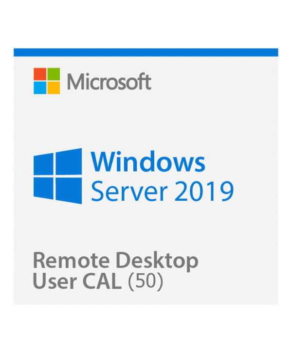 Windows Server 2019 RDS 50 connexions utilisateur