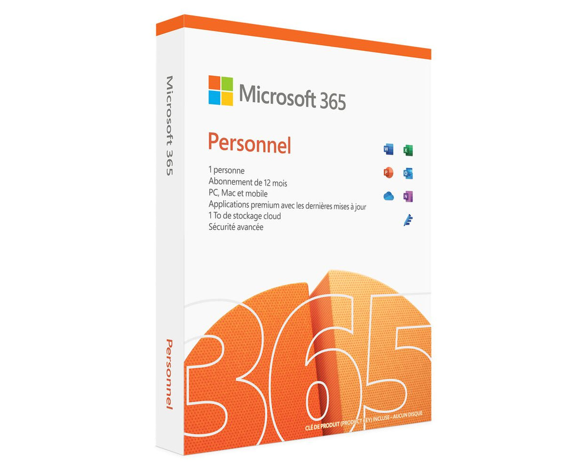Microsoft 365 Personnel (PC ou Mac)