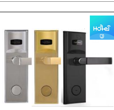 Serrure connectee TT101 - TThotel / TTLock (carte + app + cle mecanique)