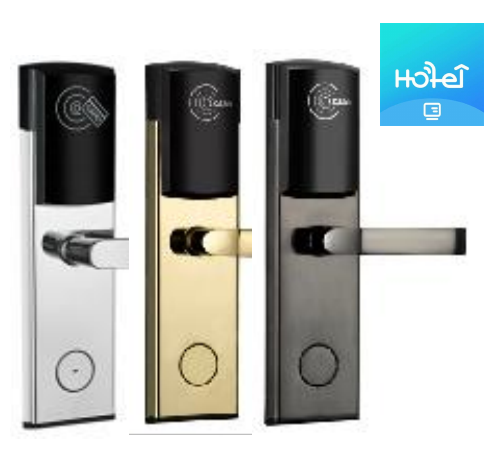 Serrure connectee TT108Z - TThotel / TTLock (carte + app + cle mecanique)