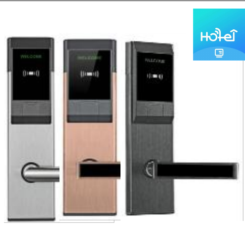 Serrure connectee TT218 - TThotel / TTLock (carte + app + cle mecanique)