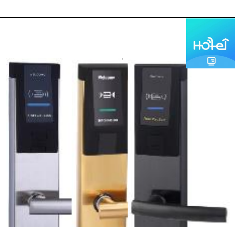 Serrure connectee TT261 - TThotel / TTLock (carte + app + cle mecanique)