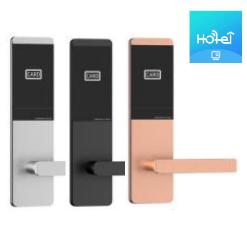 Serrure connectee TT727 - TThotel / TTLock (carte + app + cle mecanique)
