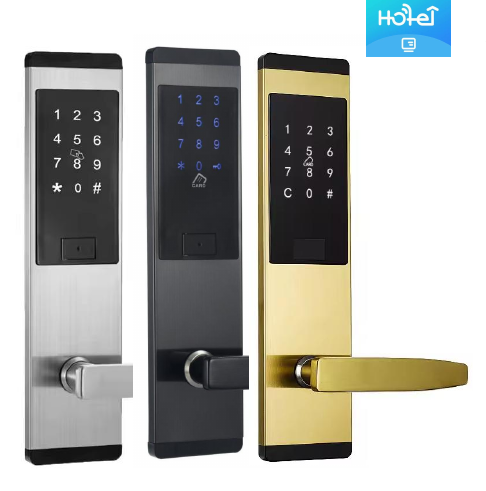 Serrure connectee TTM121 - TThotel / TTLock avec clavier a code (carte + app + code)
