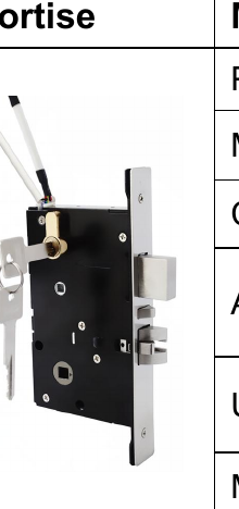 Serrure connectee TTM865 - TThotel / TTLock avec clavier a code (carte + app + code)