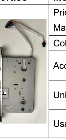Serrure connectee TTM959 - TThotel / TTLock avec clavier a code (carte + app + code)