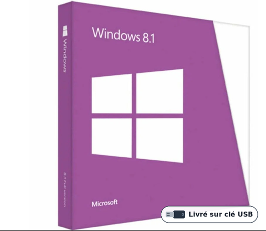 Windows 8.1 Famille USB